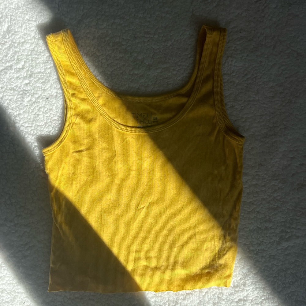 Time and tru crop top